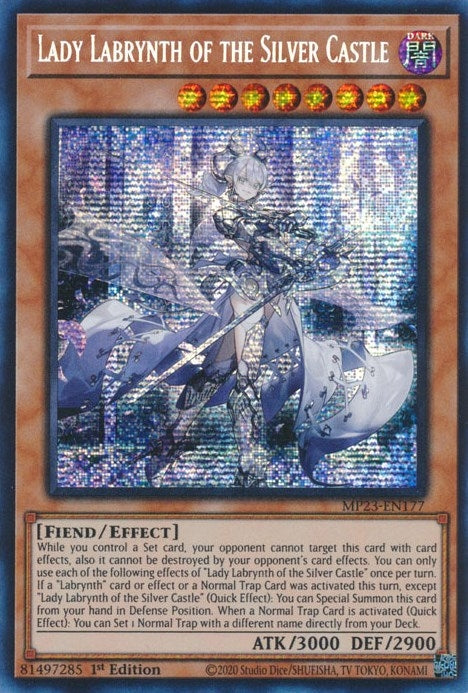 Image for Lady Labrynth of the Silver Castle (25th Anniversary Tin: Dueling Heroes Mega Pack) (MP23-EN177) - YuGiOh