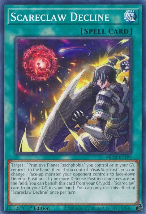 Image for Scareclaw Decline (25th Anniversary Tin: Dueling Heroes Mega Pack) (MP23-EN199) - YuGiOh
