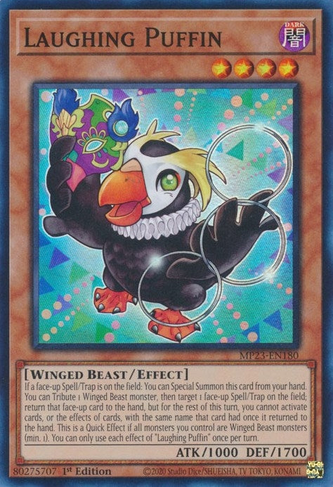 Image for Laughing Puffin (25th Anniversary Tin: Dueling Heroes Mega Pack) (MP23-EN180) - YuGiOh