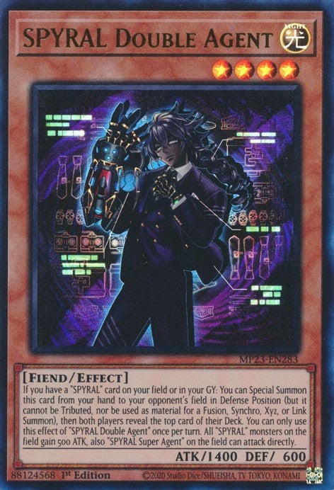 Image for SPYRAL Double Agent (25th Anniversary Tin: Dueling Heroes Mega Pack) (MP23-EN283) - YuGiOh