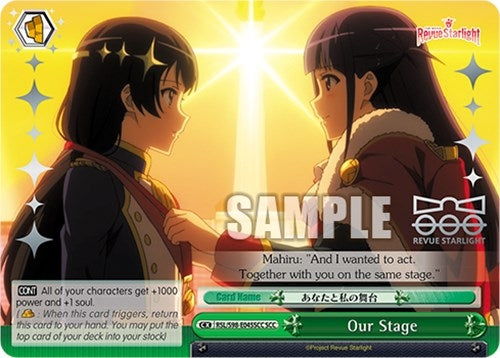 Image for Our Stage (SCC) (Revue Starlight The Movie) (RSL/S98-E045SCC SCC) - Weiss Schwarz