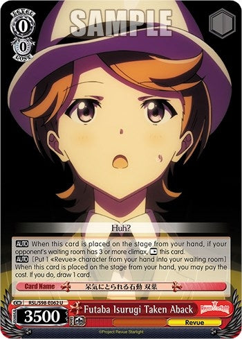 Image for Futaba Isurugi Taken Aback (Revue Starlight The Movie) (RSL/S98-E062 U) - Weiss Schwarz