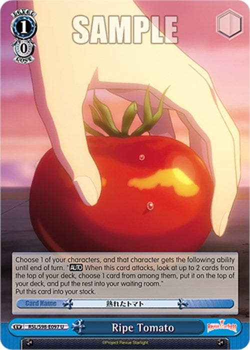 Image for Ripe Tomato (Revue Starlight The Movie) (RSL/S98-E097 U) - Weiss Schwarz