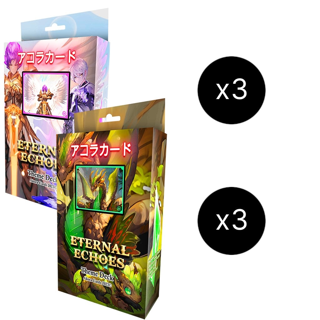 Image for Eternal Echoes Theme Deck Display - Akora TCG
