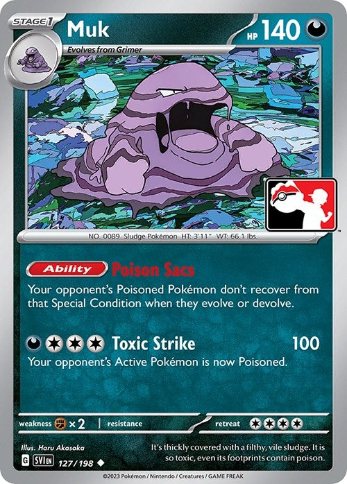 Image for Muk (Prize Pack Series Cards) (127/198) - Pokemon