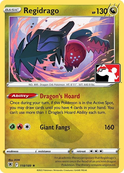 Image for Regidrago (Prize Pack Series Cards) (118/189) - Pokemon