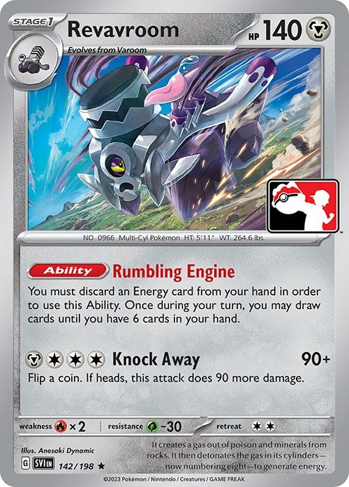 Image for Revavroom (Prize Pack Series Cards) (142/198) - Pokemon