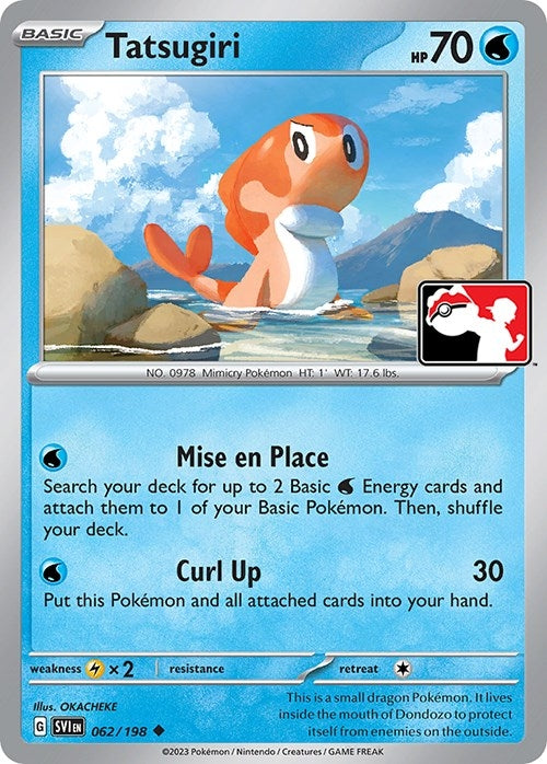 Image for Tatsugiri (Prize Pack Series Cards) (062/198) - Pokemon