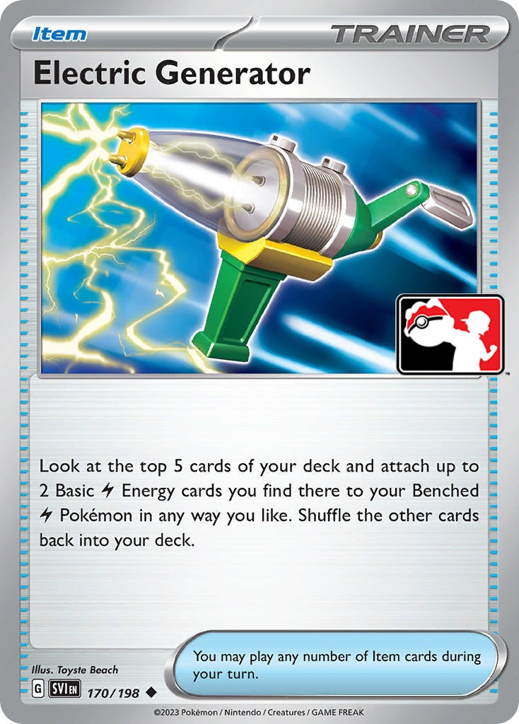 Image for Electric Generator (Prize Pack Series Cards) (170/198) - Pokemon