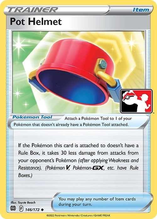 Image for Pot Helmet (Prize Pack Series Cards) (146/172) - Pokemon