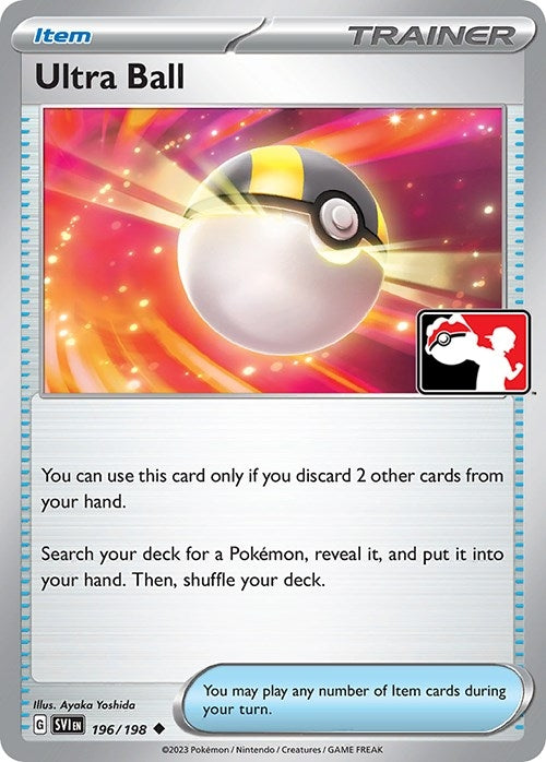Image for Ultra Ball (Prize Pack Series Cards) (196/198) - Pokemon