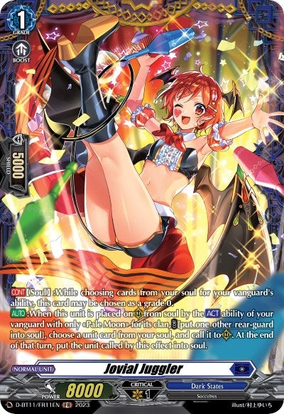 Image for Jovial Juggler (FR) (D-BT11: Clash of the Heroes) (D-BT11/FR11EN) - Cardfight Vanguard