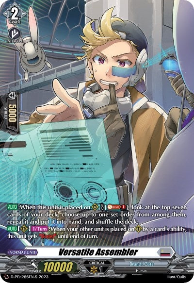 Image for Versatile Assembler (Foil) (D Promo Cards) (D-PR/266EN-S) - Cardfight Vanguard