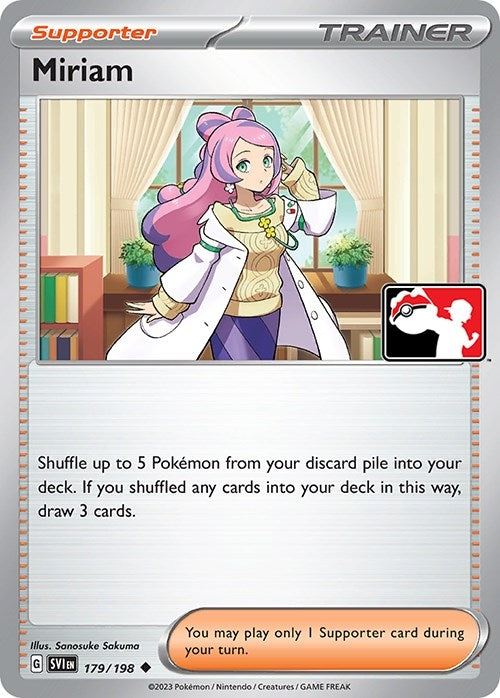 Image for Miriam (Prize Pack Series Cards) (179/198) - Pokemon