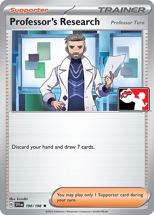 Image for Professor's Research (Prize Pack Series Cards) (190/198) - Pokemon