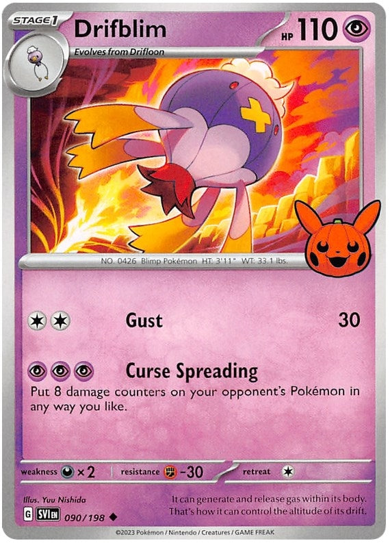 Image for Drifblim (Trick or Trade BOOster Bundle 2023) (090/198) - Pokemon