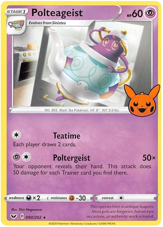 Image for Polteageist (Trick or Trade BOOster Bundle 2023) (090/202) - Pokemon