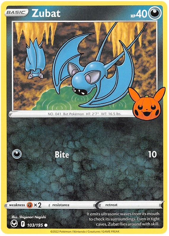 Image for Zubat (Trick or Trade BOOster Bundle 2023) (103/195) - Pokemon