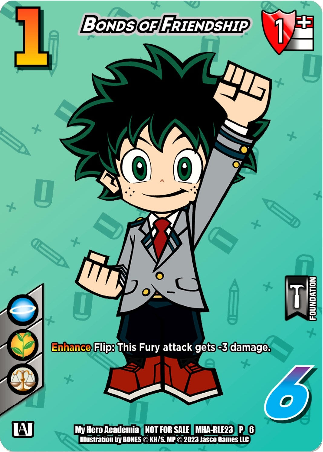 Image for Bonds of Friendship (Regional License Exam 2023) (UniVersus: My Hero Academia Promo Cards) (MHA-RLE23 P 6) - UniVersus