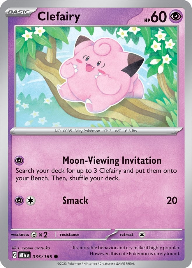 Image for Clefairy (SV: Scarlet & Violet 151) (035/165) - Pokemon