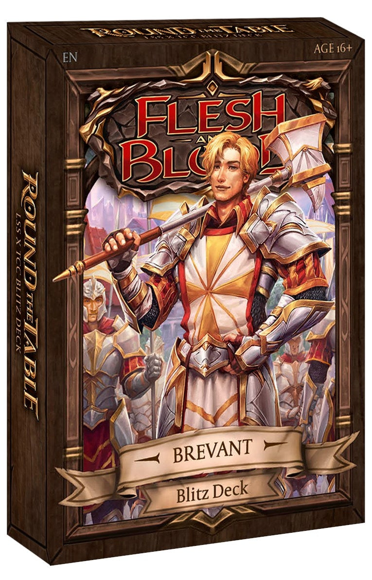 Image for Round the Table Blitz Deck - Brevant - Flesh and Blood TCG