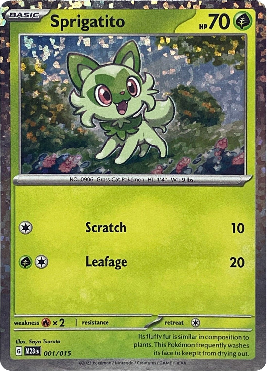 Image for Sprigatito (McDonald's Promos 2023) (001/015) - Pokemon