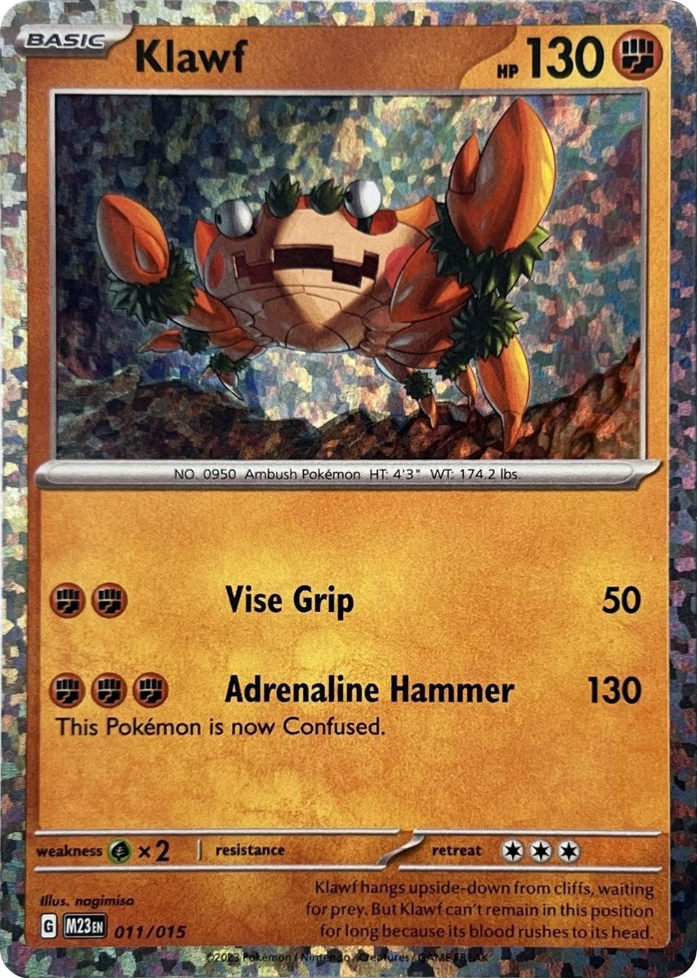 Image for Klawf (McDonald's Promos 2023) (011/015) - Pokemon