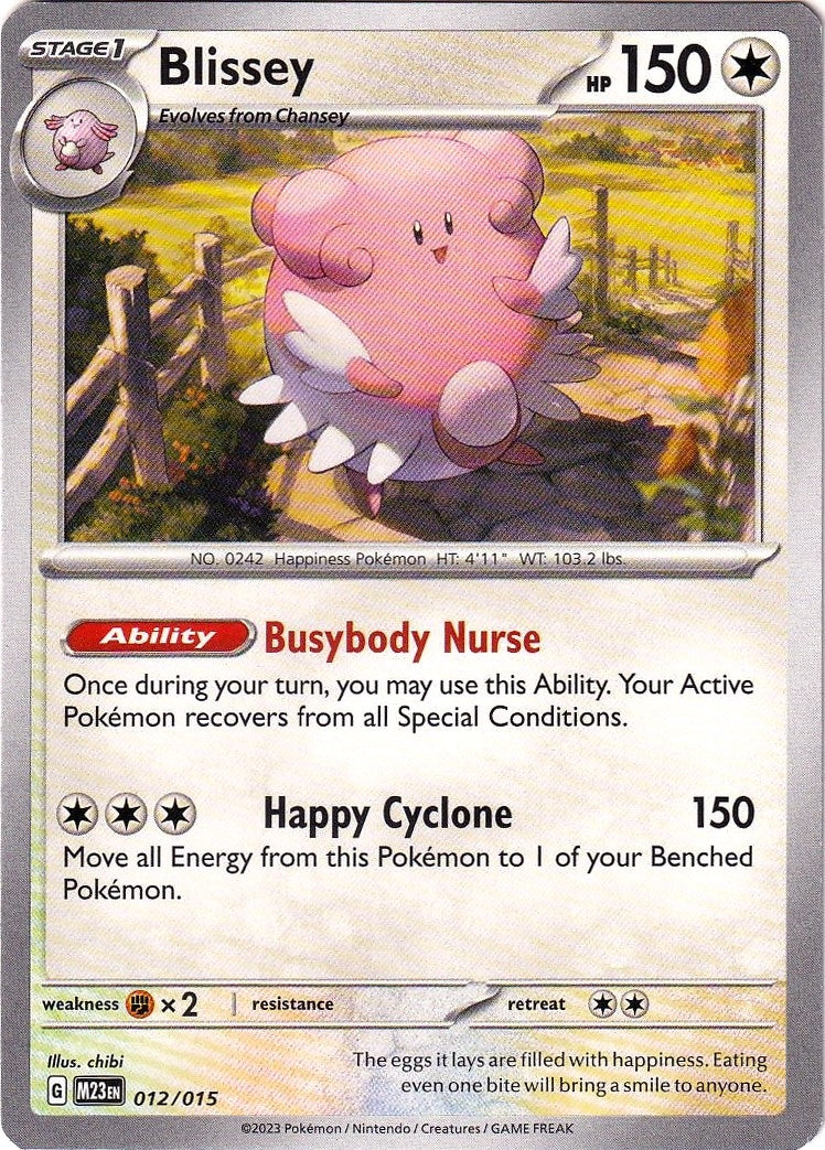 Image for Blissey (McDonald's Promos 2023) (012/015) - Pokemon