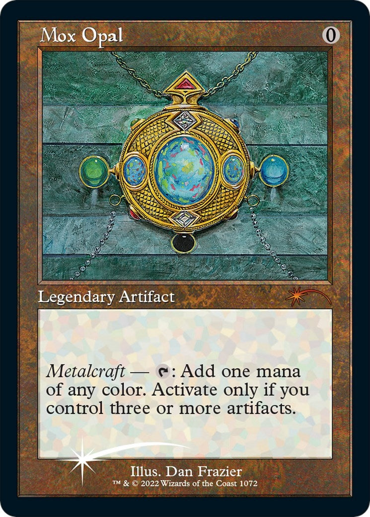Image for Mox Opal (Retro Frame) (Foil Etched) (Secret Lair Drop Series) (1072) - Magic: The Gathering