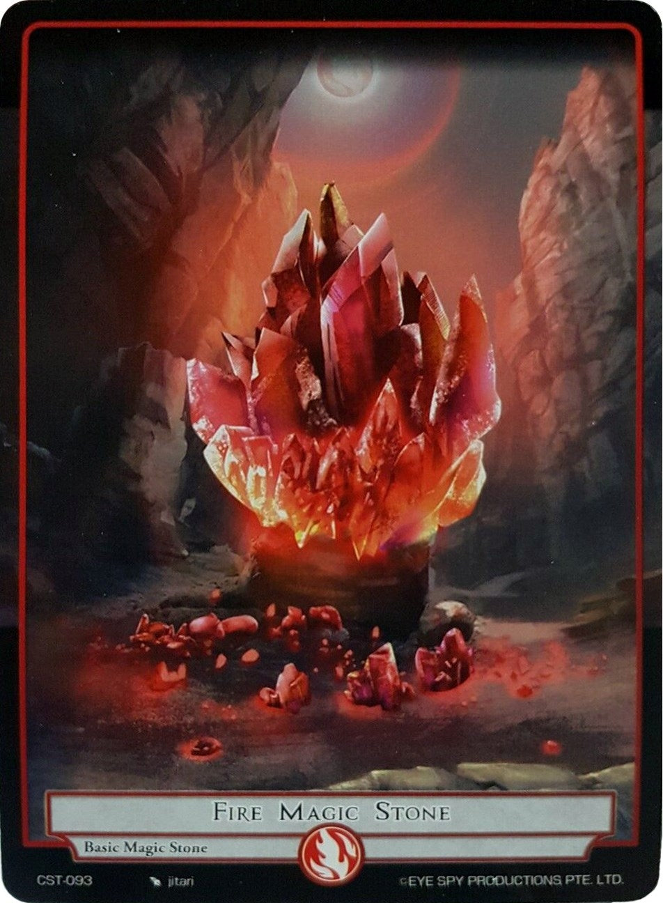 Image for Fire Magic Stone (Clash of the Star Trees) (CST-093) - Force of Will