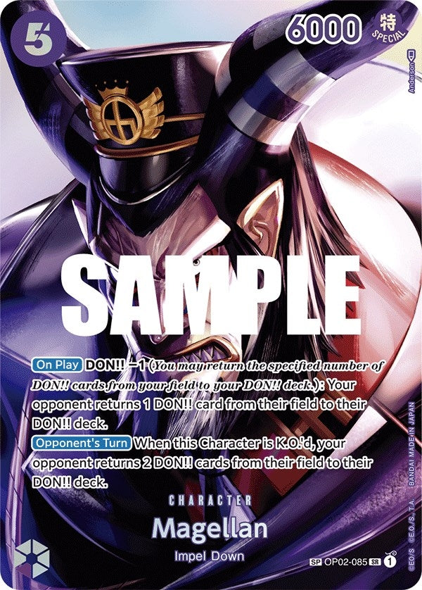 Image for Magellan (SP) (Kingdoms of Intrigue) (OP02-085) - One Piece Card Game