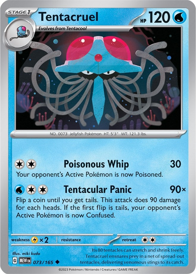 Image for Tentacruel (SV: Scarlet & Violet 151) (073/165) - Pokemon