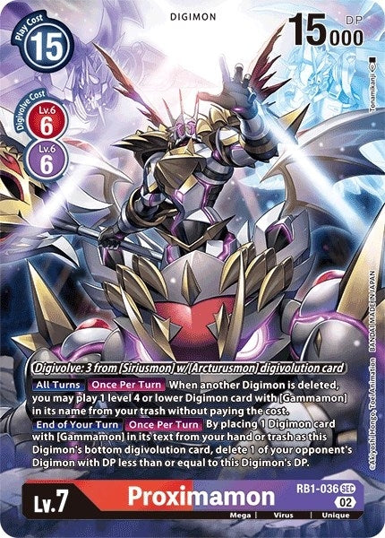 Proximamon (Textured Alternate Art) (RB1-036 SEC) (RB-01)