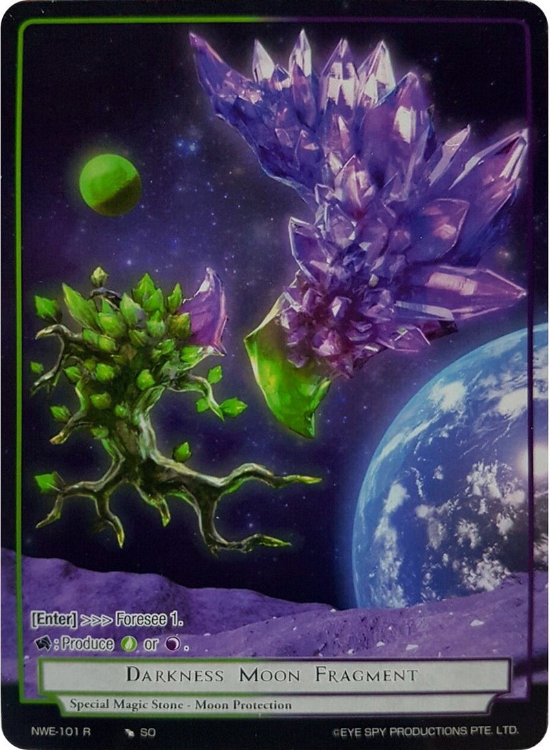 Image for Darkness Moon Fragment (Full Art Reprint) (Clash of the Star Trees) (NWE-101 R) - Force of Will