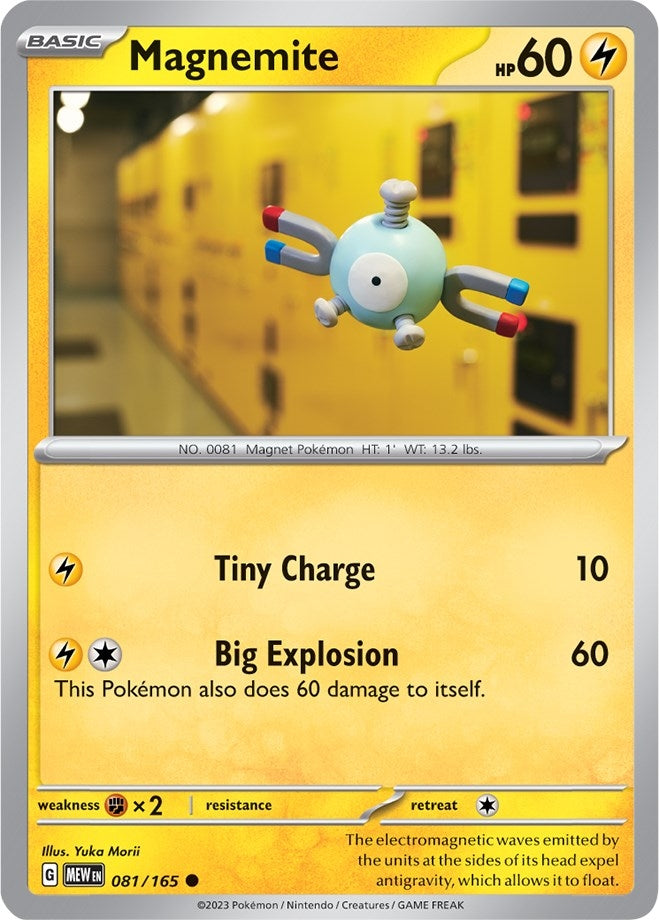 Image for Magnemite (SV: Scarlet & Violet 151) (081/165) - Pokemon