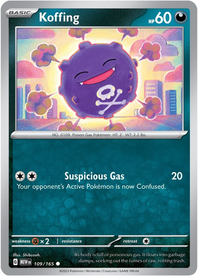 Image for Koffing (SV: Scarlet & Violet 151) (109/165) - Pokemon