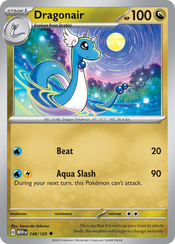 Image for Dragonair (SV: Scarlet & Violet 151) (148/165) - Pokemon
