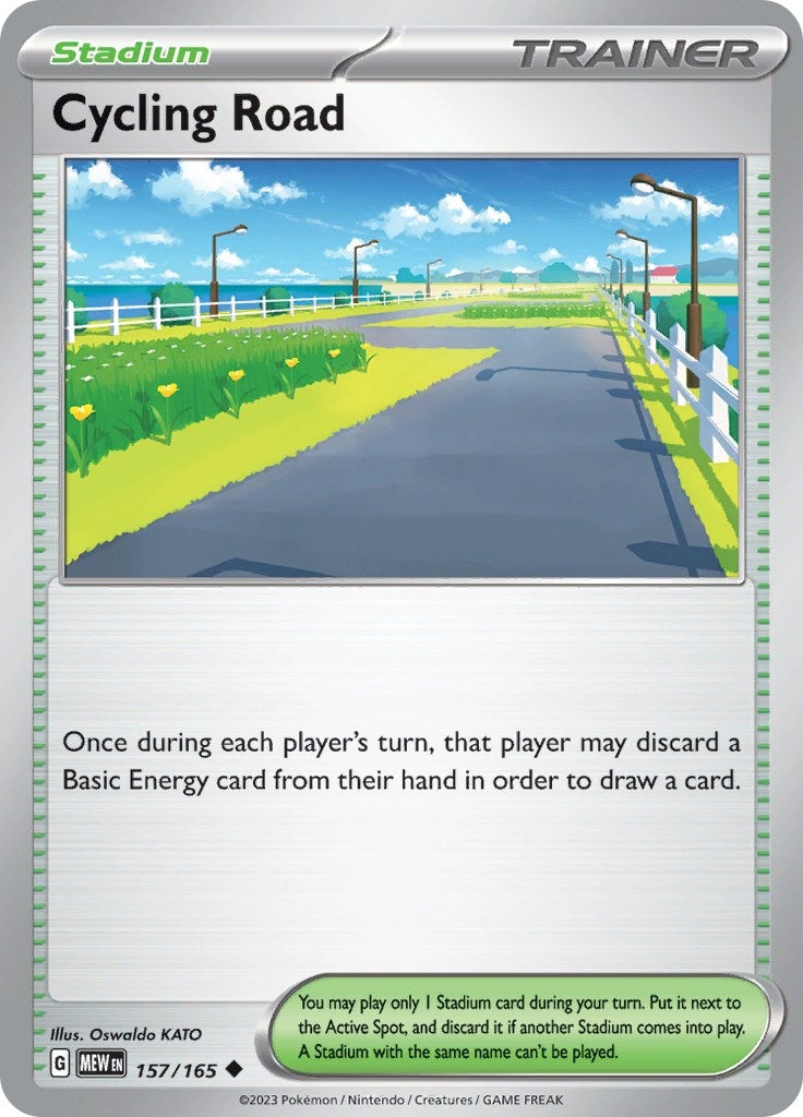 Image for Cycling Road (SV: Scarlet & Violet 151) (157/165) - Pokemon