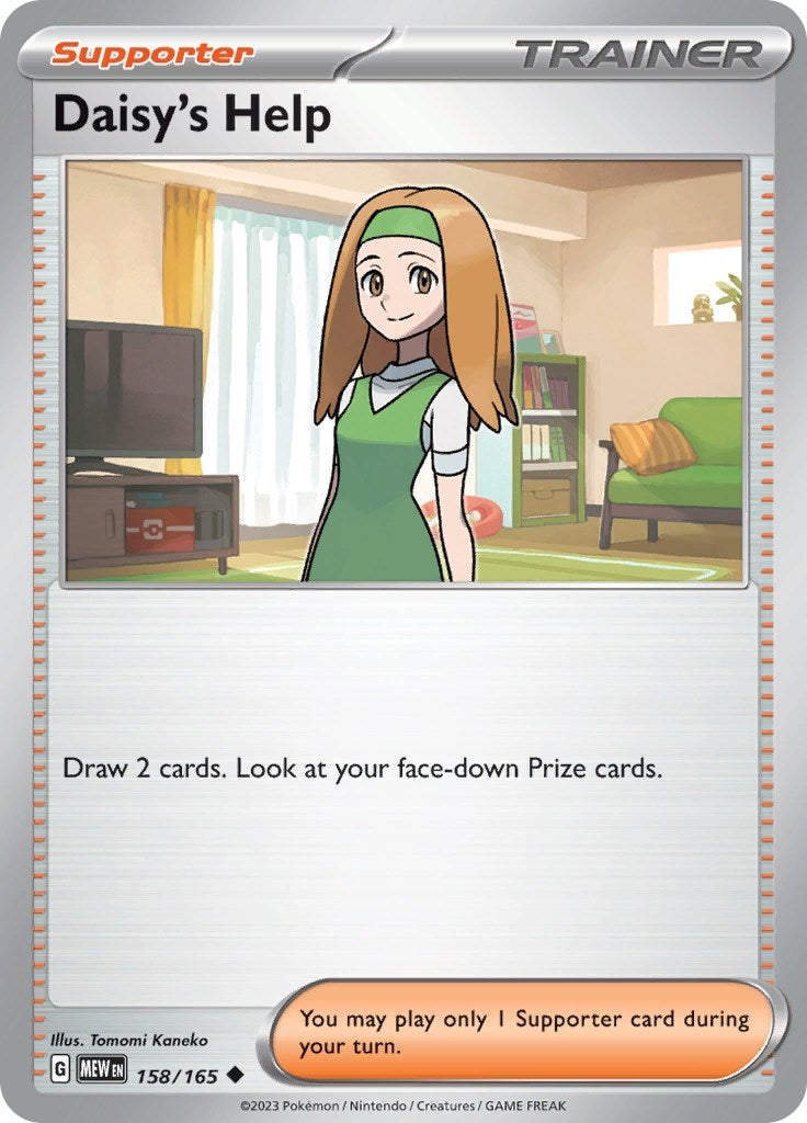 Image for Daisy's Help (SV: Scarlet & Violet 151) (158/165) - Pokemon