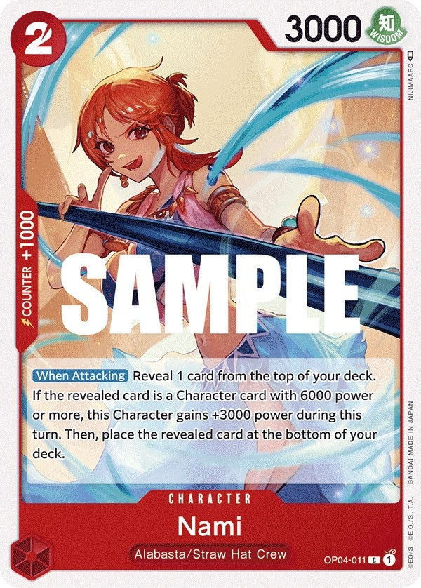 Image for Nami (Kingdoms of Intrigue) (OP04-011) - One Piece Card Game