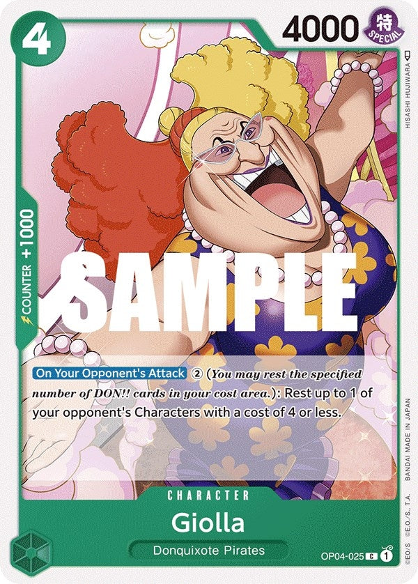 Image for Giolla (Kingdoms of Intrigue) (OP04-025) - One Piece Card Game