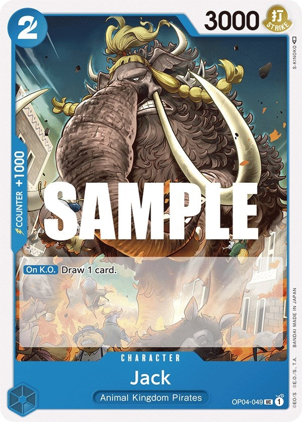 Image for Jack (Kingdoms of Intrigue) (OP04-049) - One Piece Card Game