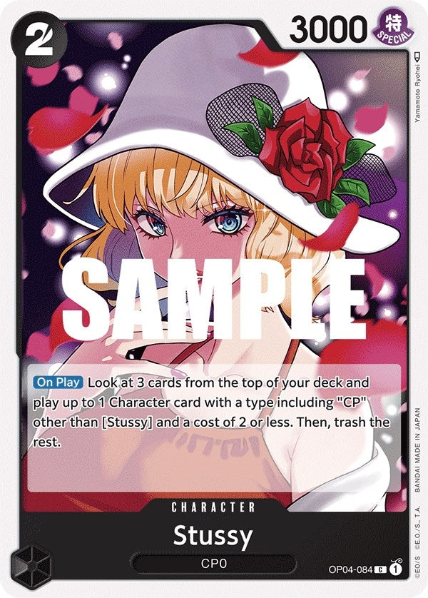 Image for Stussy (Kingdoms of Intrigue) (OP04-084) - One Piece Card Game