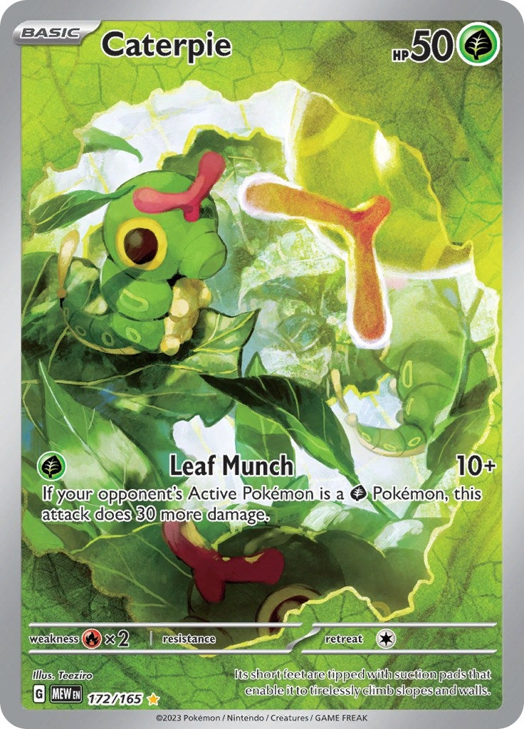 Image for Caterpie (SV: Scarlet & Violet 151) (172/165) - Pokemon