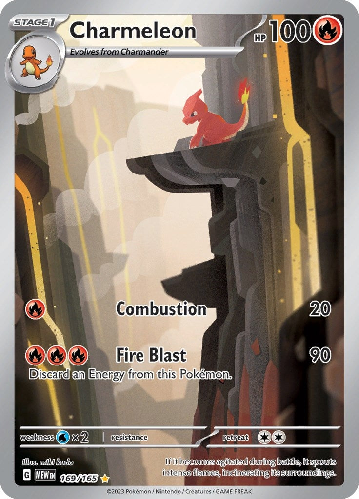 Image for Charmeleon (SV: Scarlet & Violet 151) (169/165) - Pokemon