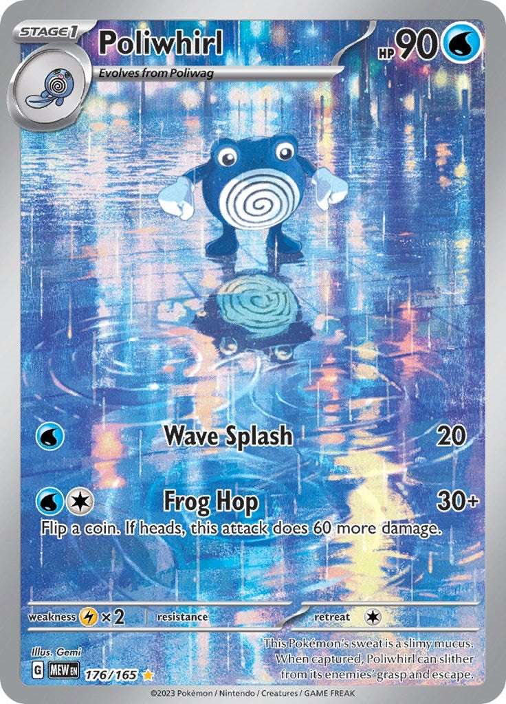 Image for Poliwhirl (SV: Scarlet & Violet 151) (176/165) - Pokemon