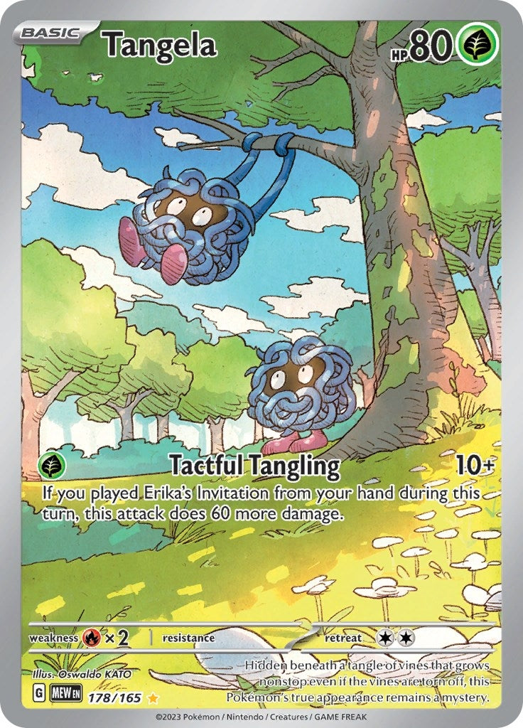 Image for Tangela (SV: Scarlet & Violet 151) (178/165) - Pokemon