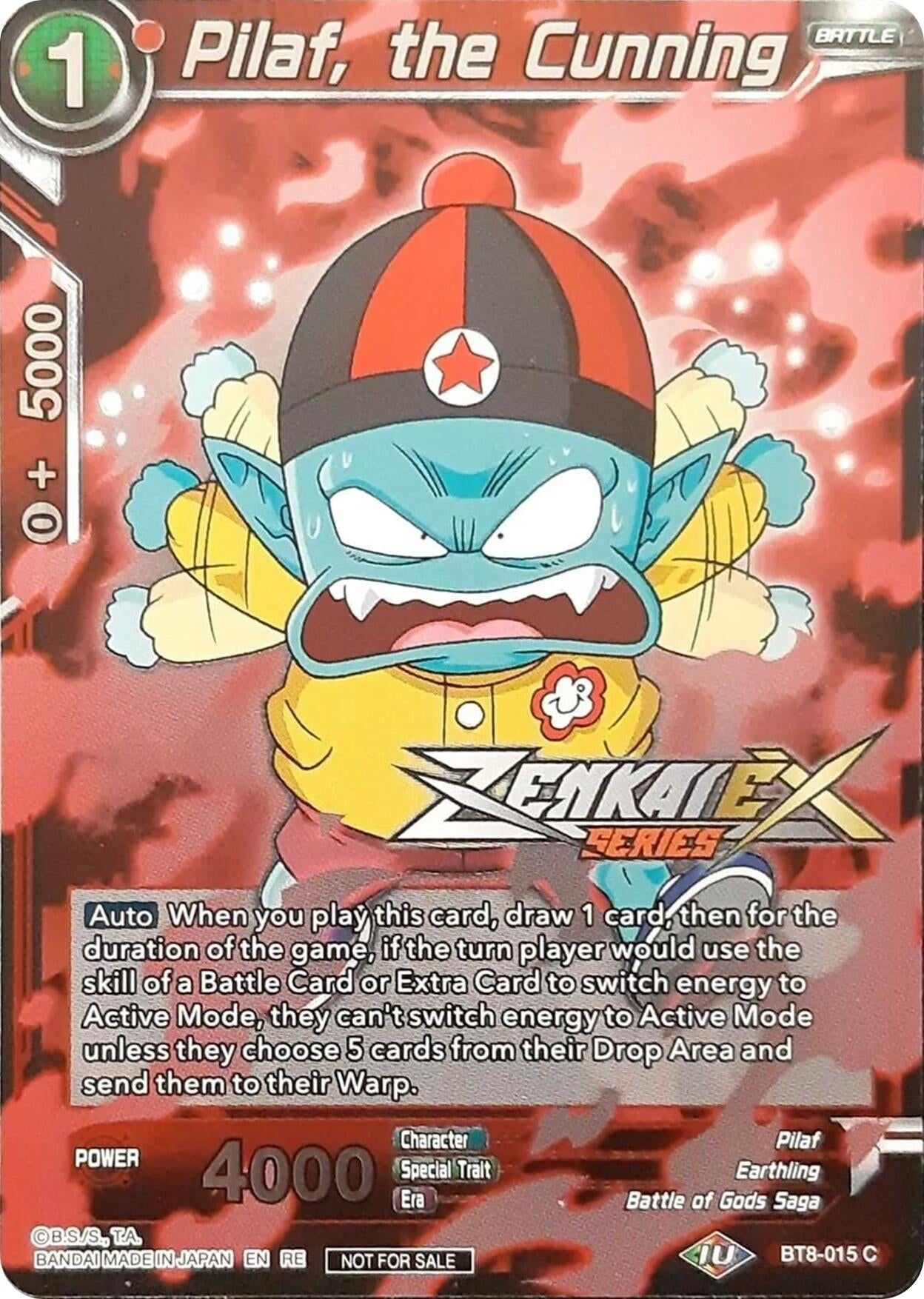 Image for Pilaf, the Cunning (Event Pack 13) (Tournament Promotion Cards) (BT8-015) - Dragon Ball Super: Masters