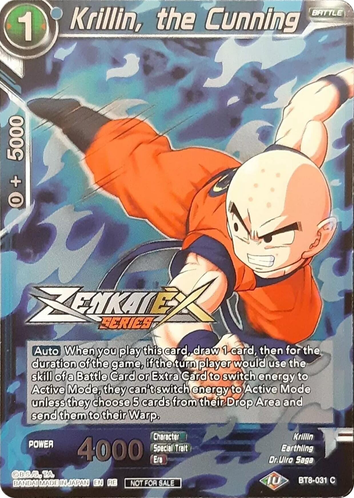 Image for Krillin, the Cunning (Event Pack 13) (Tournament Promotion Cards) (BT8-031) - Dragon Ball Super: Masters