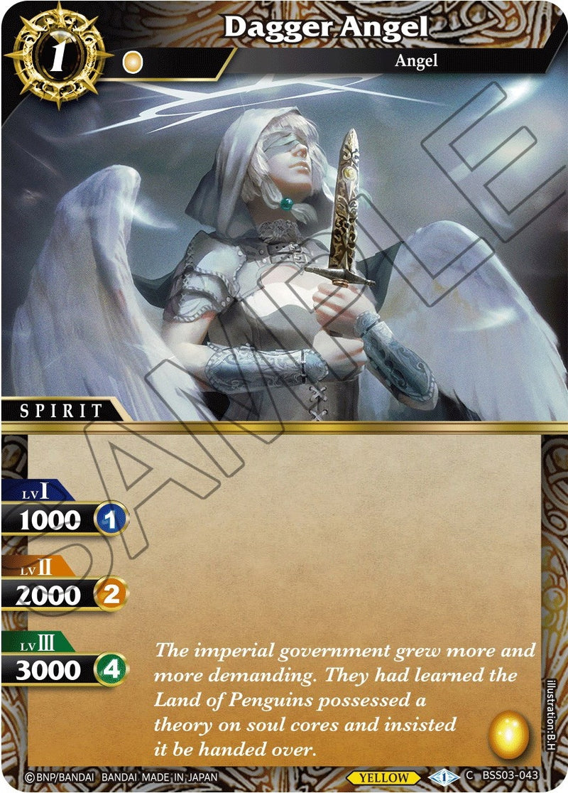 Image for Dagger Angel (Aquatic Invaders) (BSS03-043) - Battle Spirits Saga